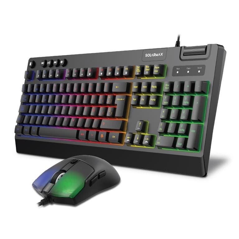 Combo Teclado+Mouse Gamer Rgb Gc2p8200 Solarmax