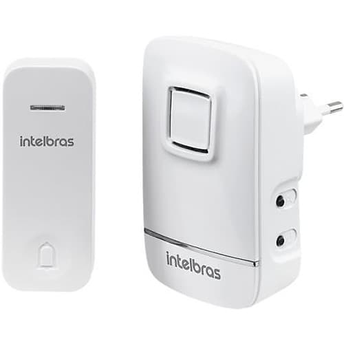 Porteria Timbre Inalambrico Cik 200 Dinamo Blanco Intelbras