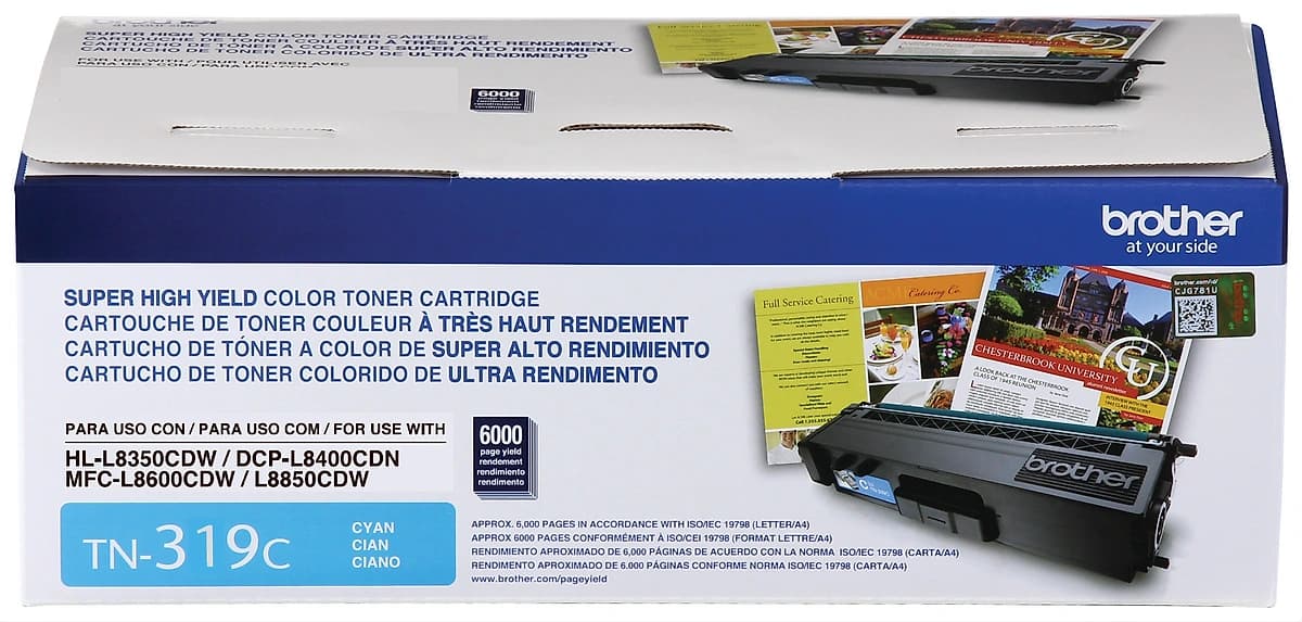 Cartucho De Tóner Brother Cyan Hl - L8350cdw / Mfc- L8850cd