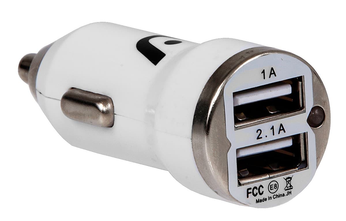 Cargador Usb Dual Para Auto Argom