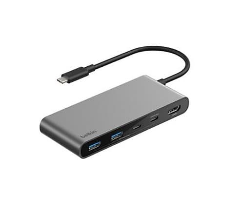Belkin Avc023fqsgy Hub Usb-C 7 En 1