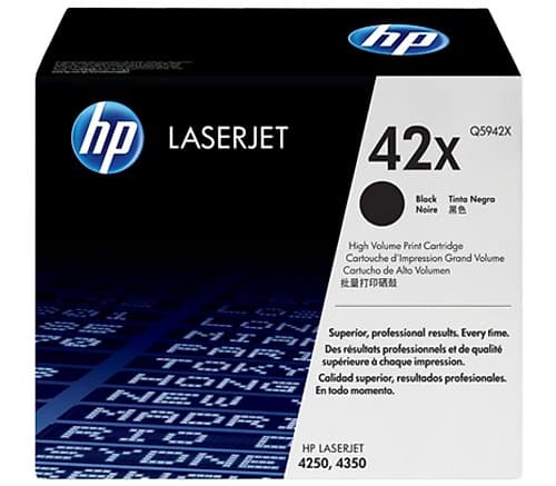 Hp Toner Q5942x Negro Lj 4240/4250/4350 20.000 Copias (D)