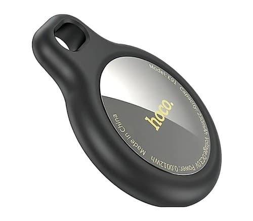 Hoco E91d Tiger Tag Localizador C/Holder P/Collar C/Forma De Gato Ios Black