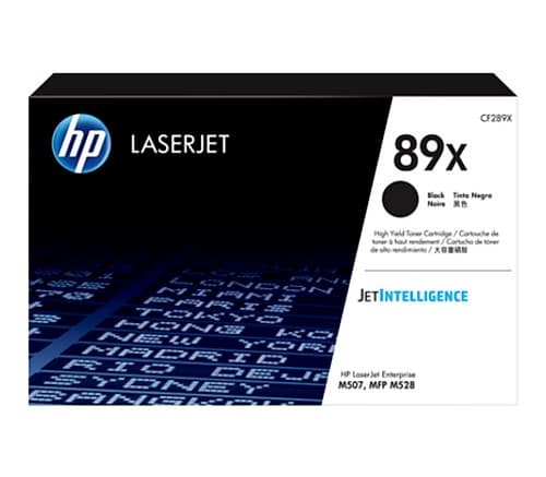 Hp Toner Cf289x Negro M507 528 E50145 52645 10.000 Copias (B)