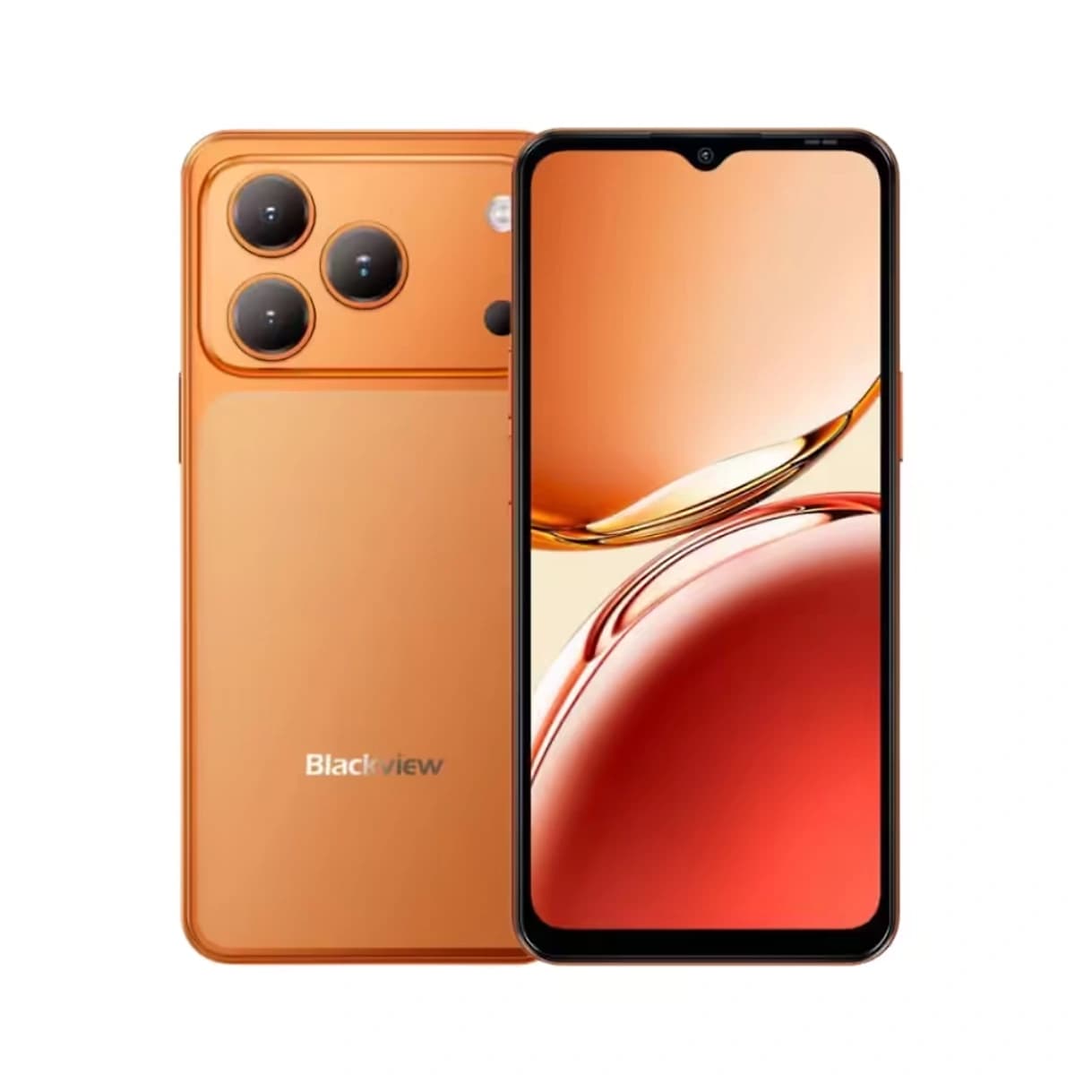 Smartphone Blackview Wave 7c Color Naranja 4gb Ram + 64gb Android 16 6.56" Dual Sim 4g