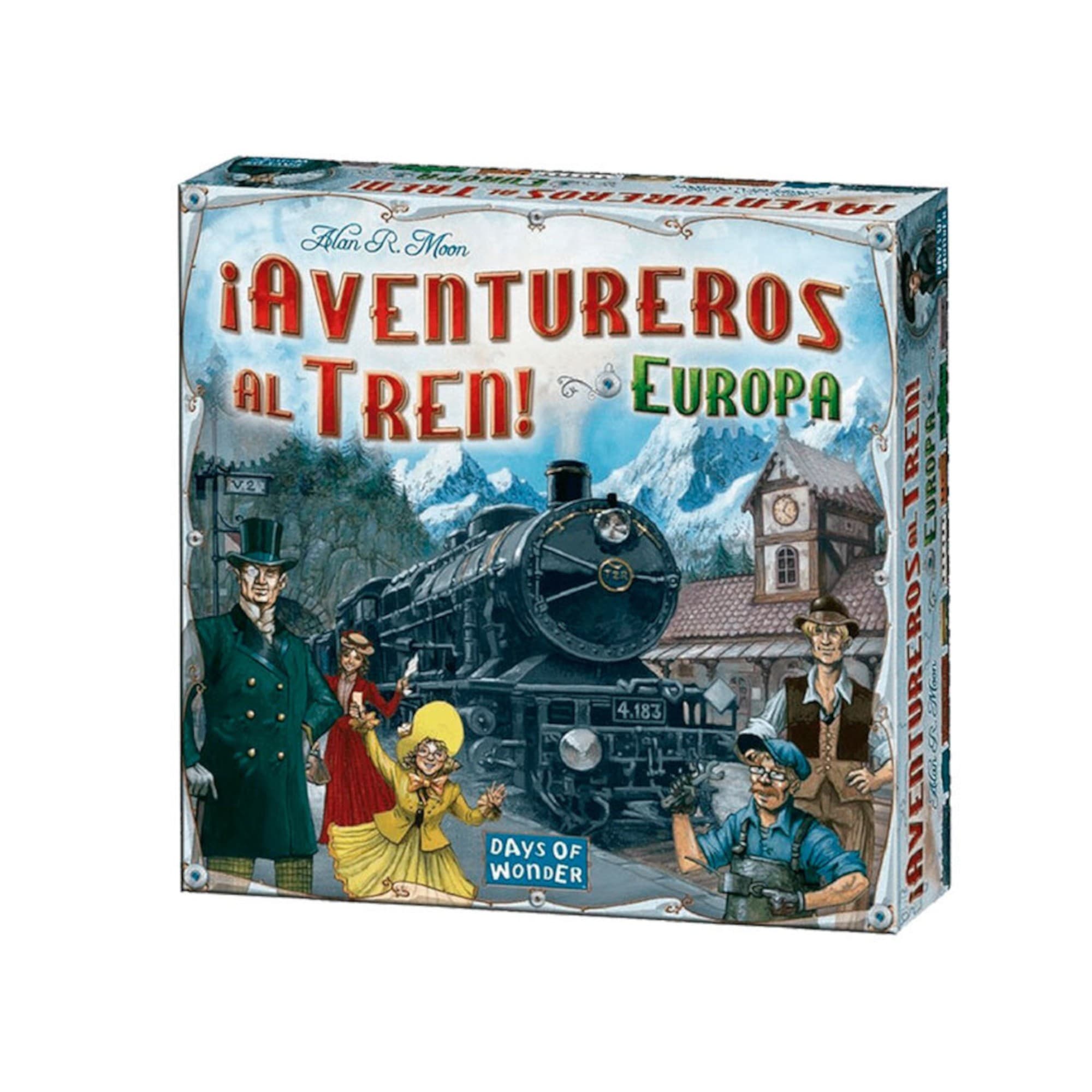 Juego De Mesa Asmodee Aventureros Al Tren Europa +8