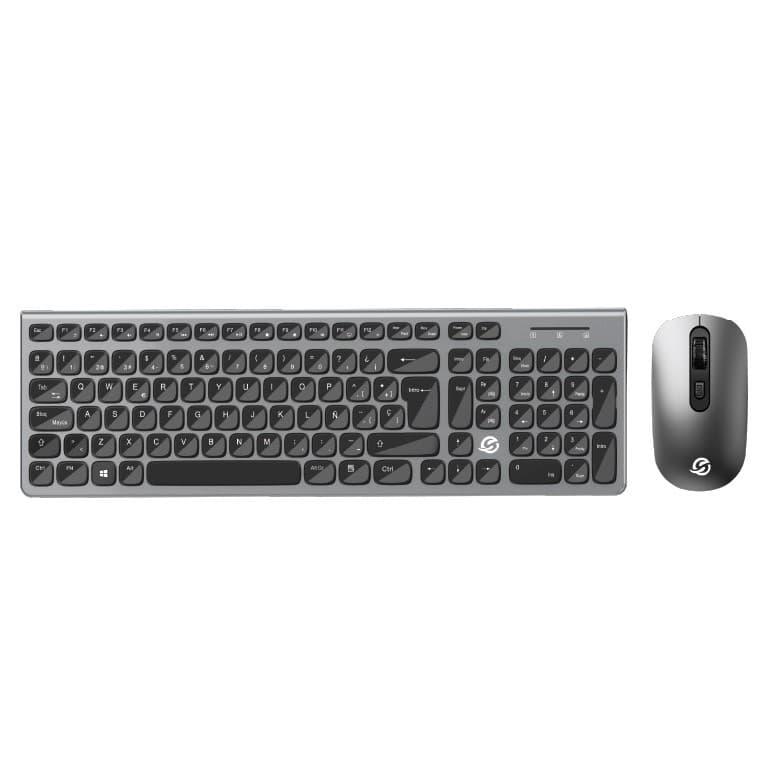 Combo Teclado+Mouse Inalambrico Studio Slim Kmc2006s Solarmax