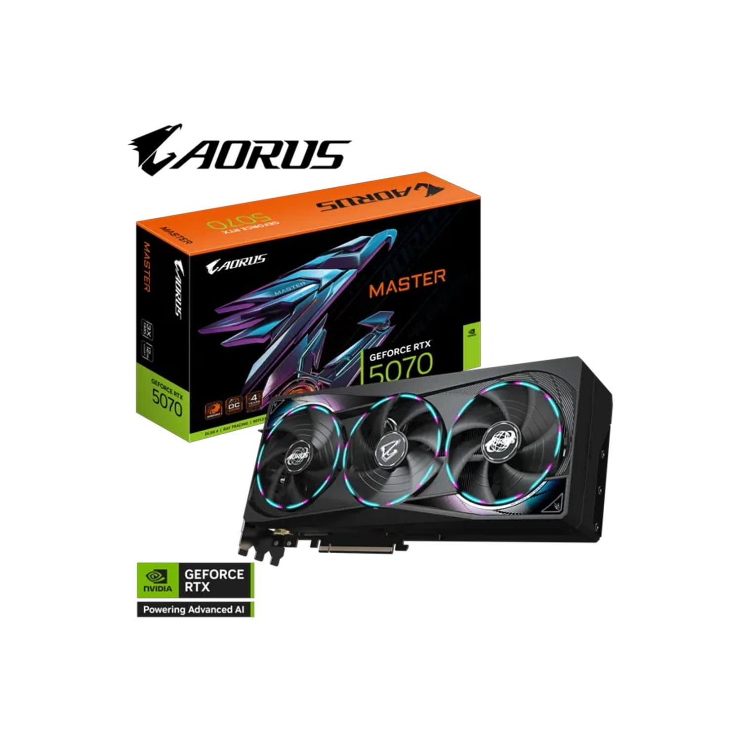 Tarjeta Gráfica Gigabyte Rtx 5070 Aorus Master 12gb