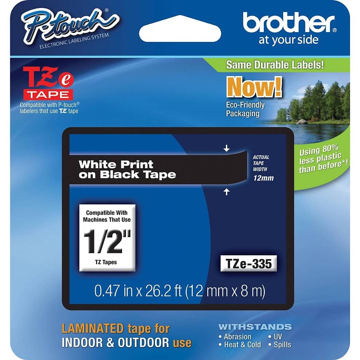 Cinta Para Rotuladora Brother Tze-335