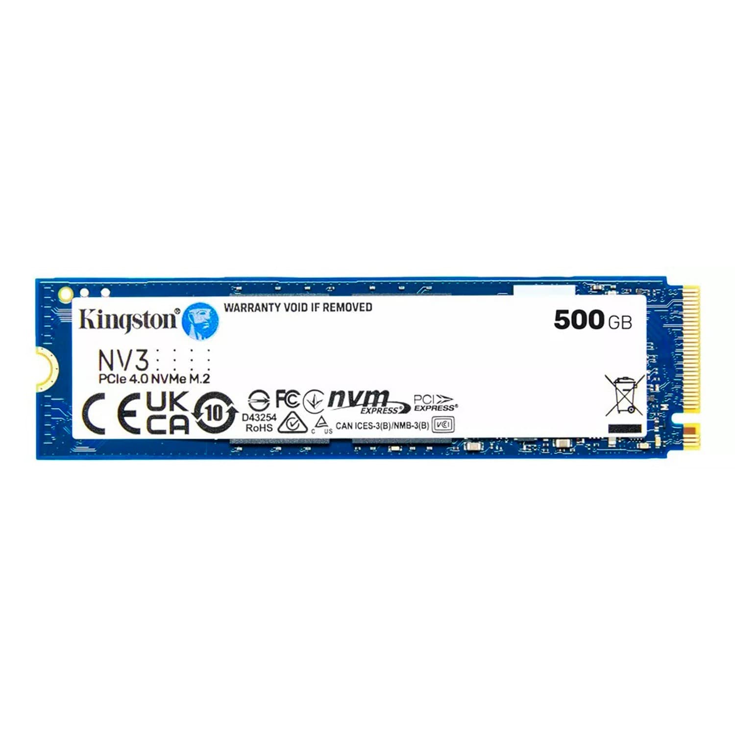Disco Solido Interno Kingston 500gb Nv3 Pcie Nvme M2
