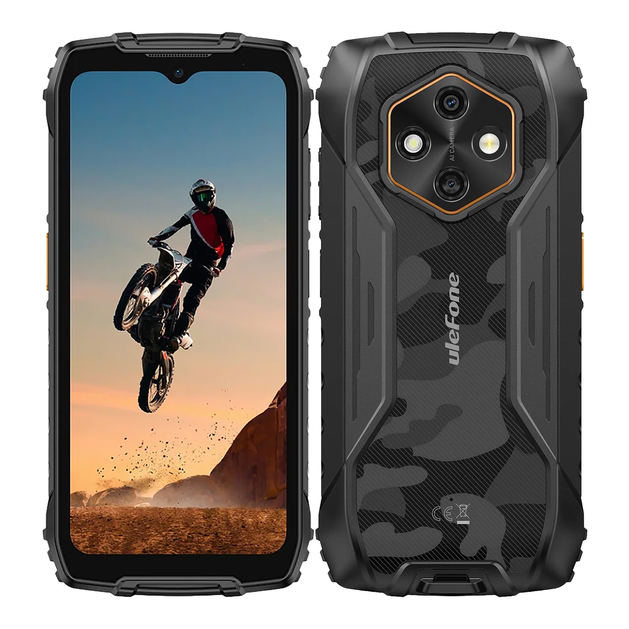 Ulefone Rugking 4 Pro 6.56'' 4g 8+8gb 256gb Dual Cam 48mp