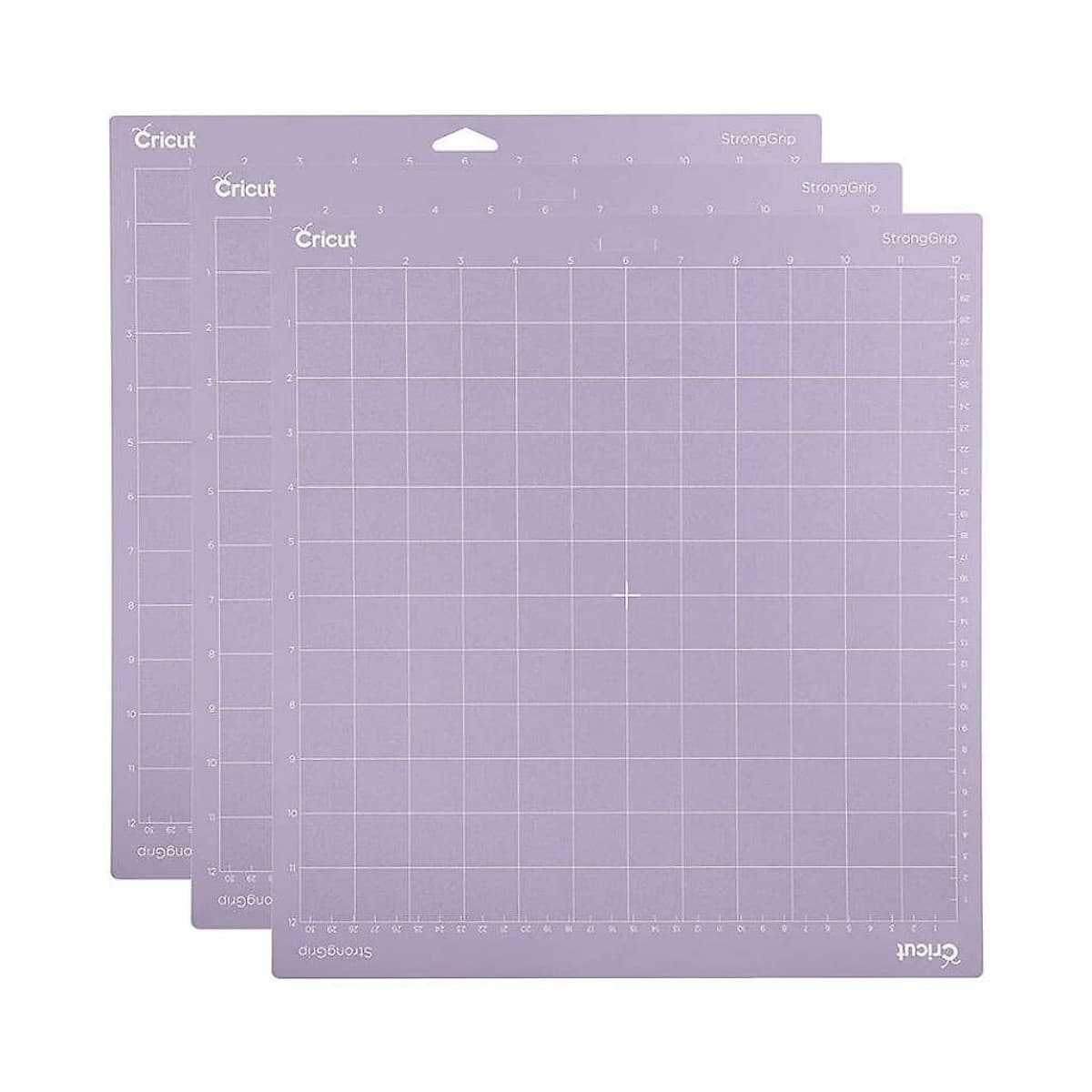 Paquete De 3 Tapetes De 30.5 Cm X 30.5 Cm (12" X 12") Para Materiales Pesados - Tapetes Stronggrip De Cricut