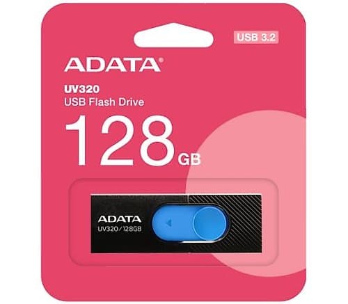 Adata Pen Drive Auv320-128g-Rbkbl 128gb Negro/Azul