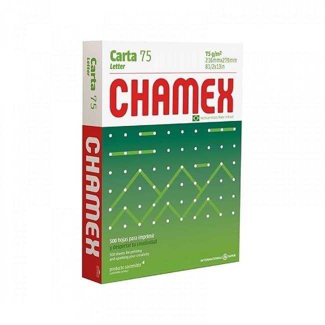 Papel Chamex Premium A4 75 Grs 500 Hojas - Resma