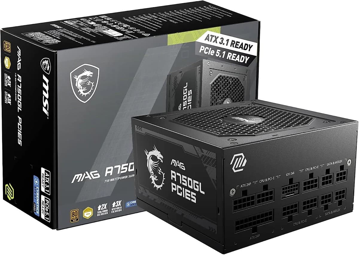 Msi Fuente Mag A750gl Pcie5