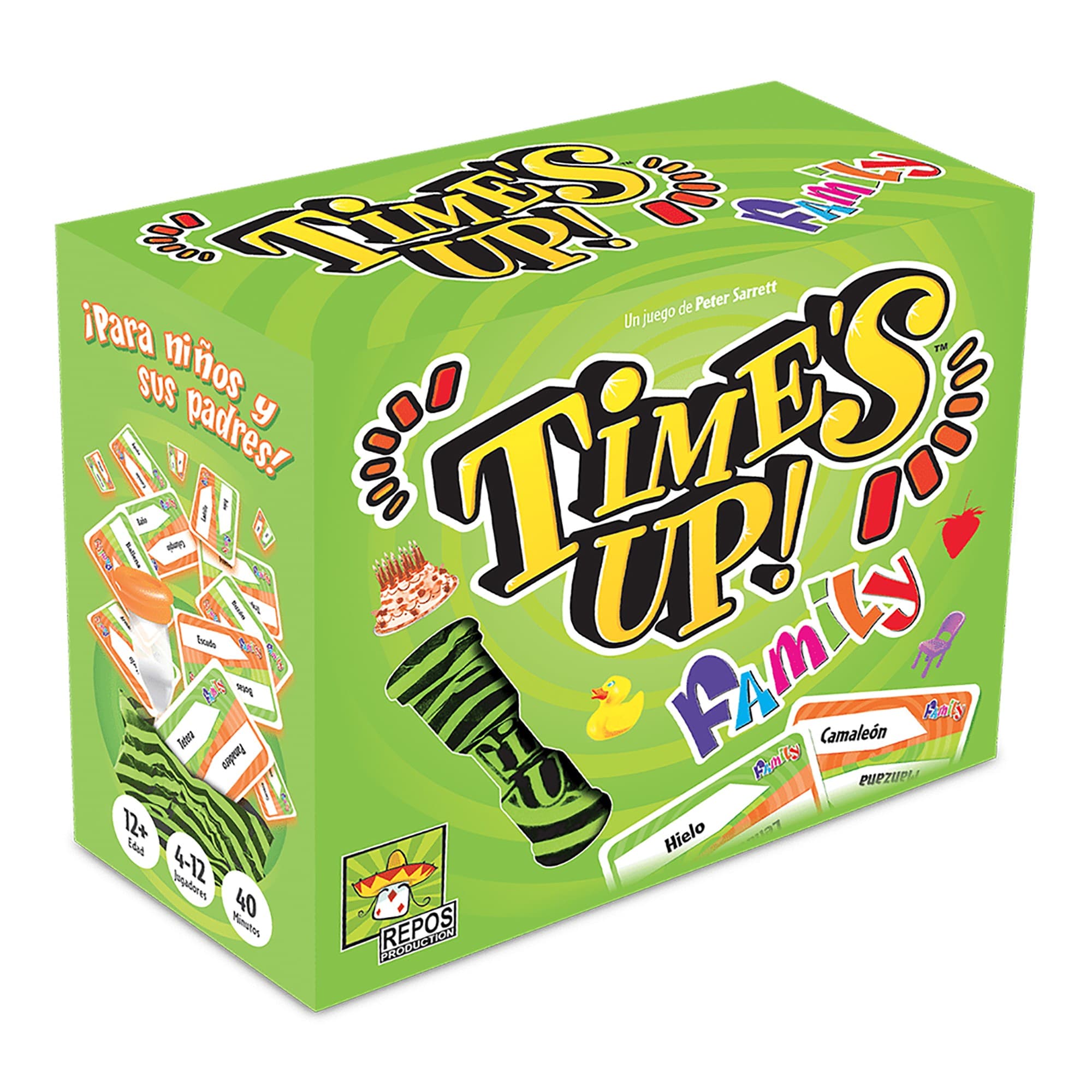 Juego De Mesa Repos Production Time'S Up! Family +12