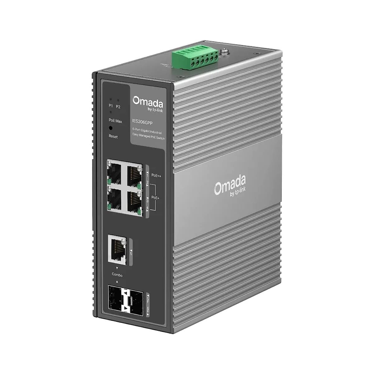 Switch Tp-Link Industrial Ies206gpp Poe+ 6pt