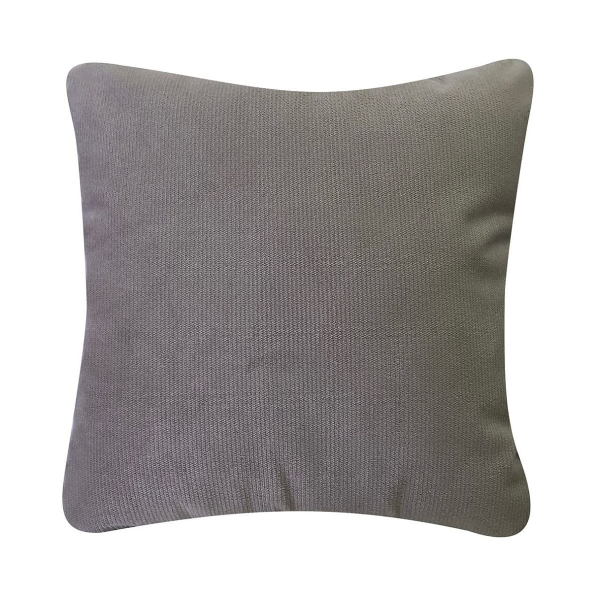 Almohadon Vell Basic 40x40 Gris