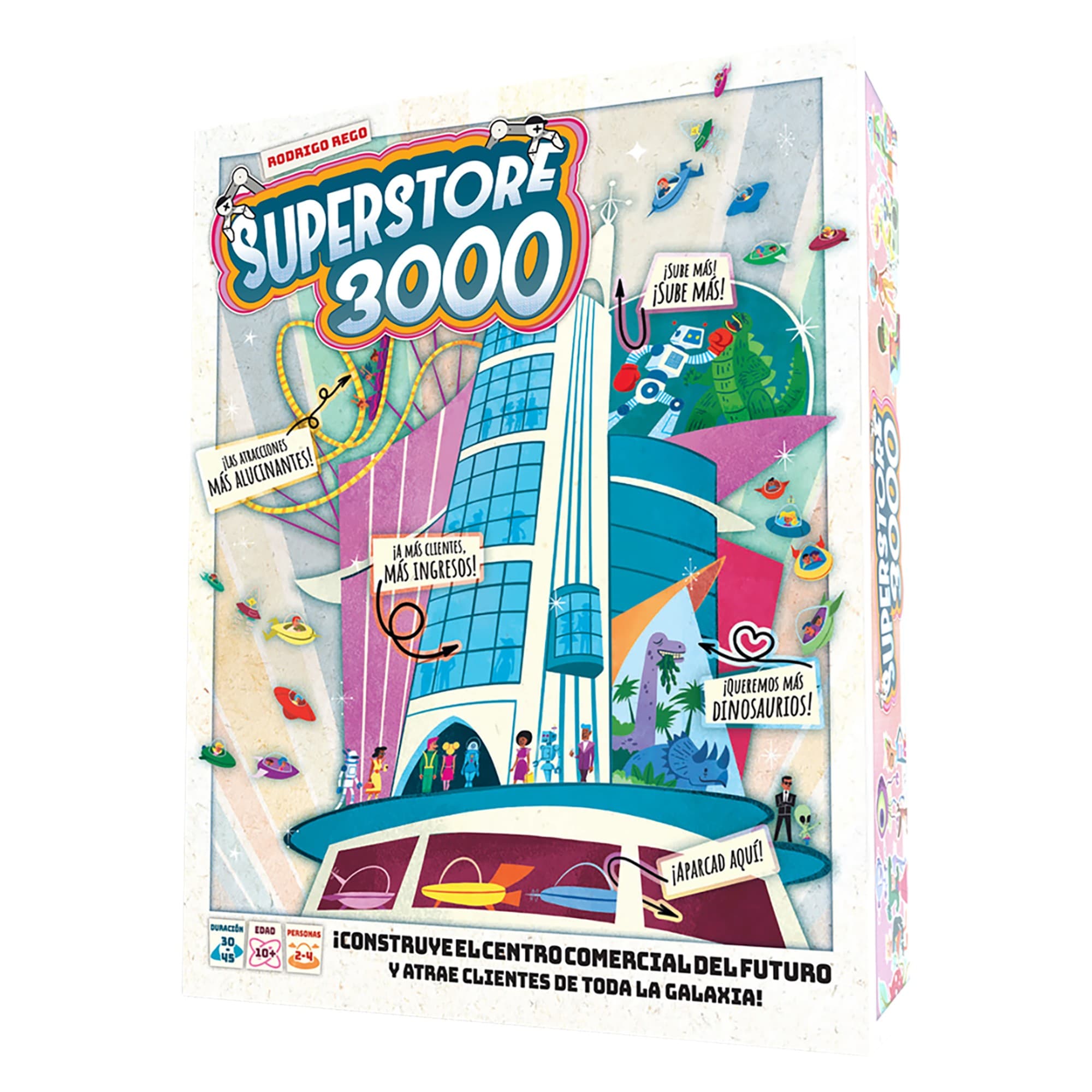 Juego De Mesa Asmodee Superstore 3000 +10