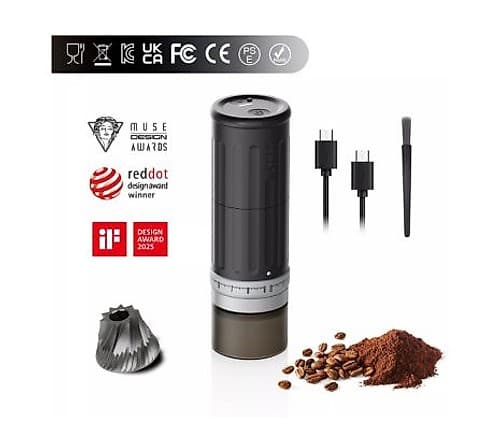 Cera+ Cge03 Molinillo Electrico Portatil Gray