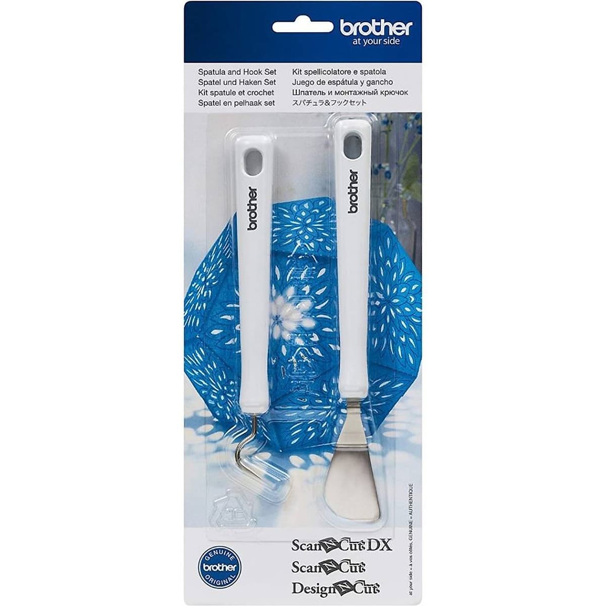 Juego De Espátula Y Gancho Brother Scanncut - Casphk1 - . Juego De Accesorios De 2 Piezas. Herramientas Esenciales Para