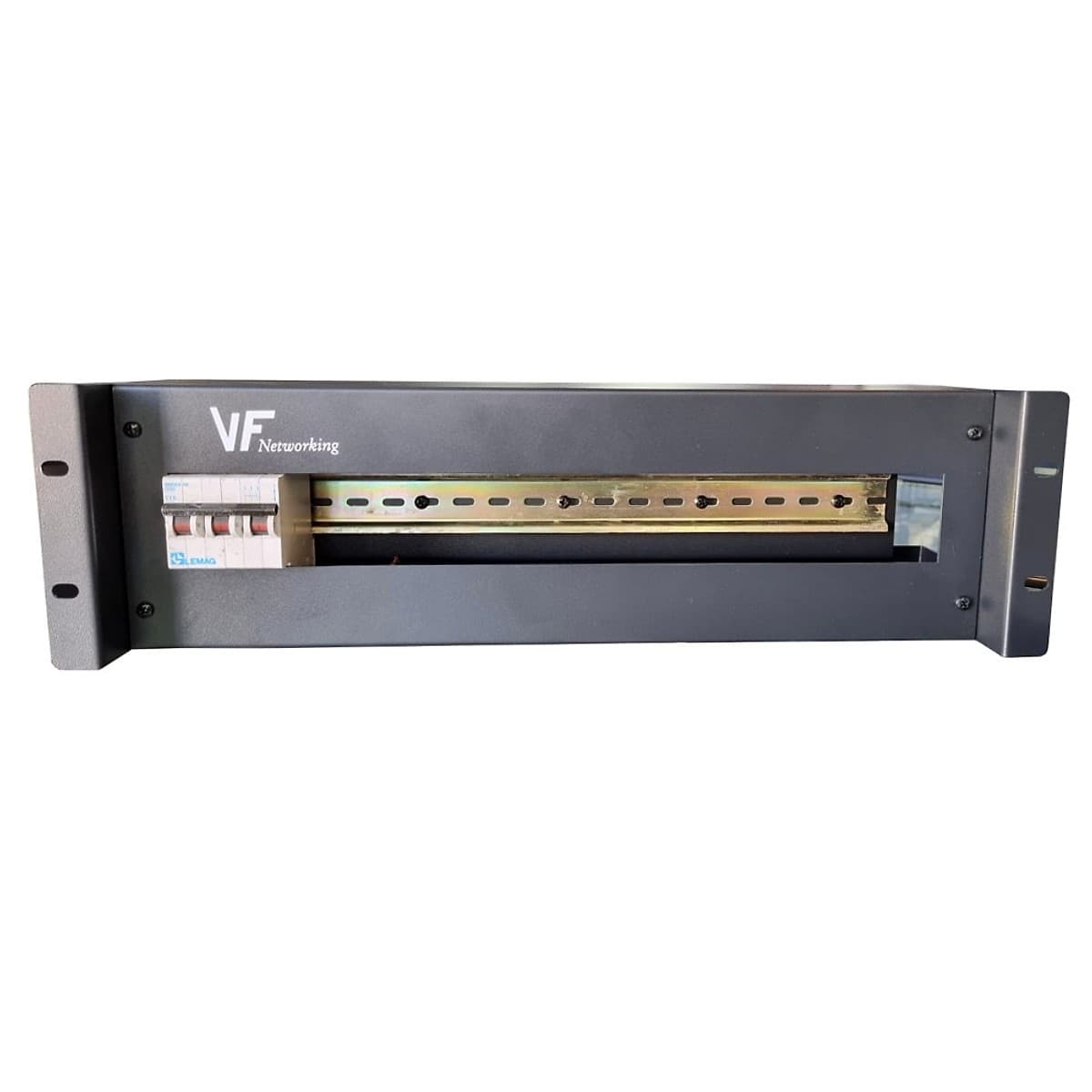 Vf-Bracket De 3u P/Llave Termica Riel Din (Apertura 39 Cm).