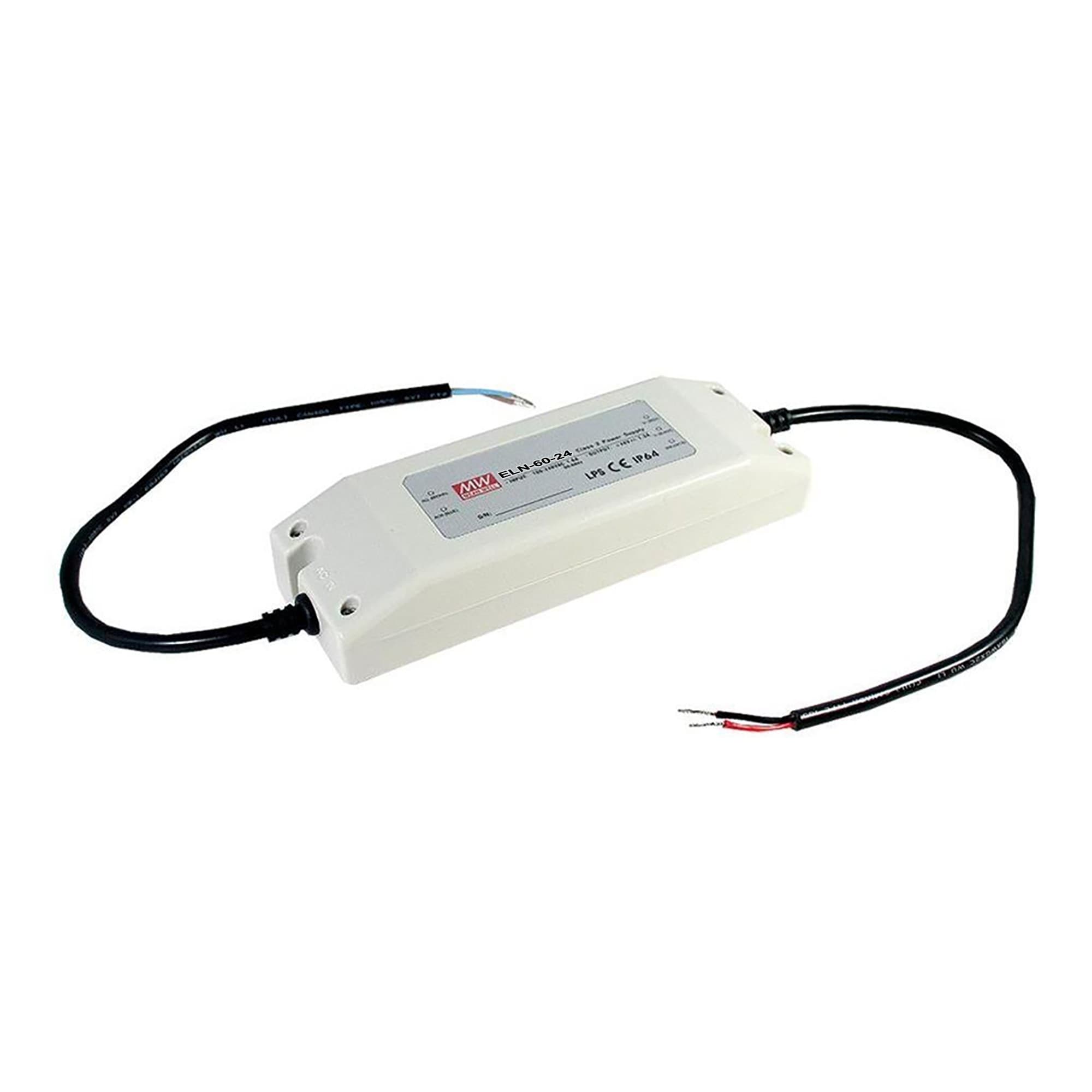 Driver Led Cc Mean Well Eln-60-24 Salida 24v 60w 2.5a
