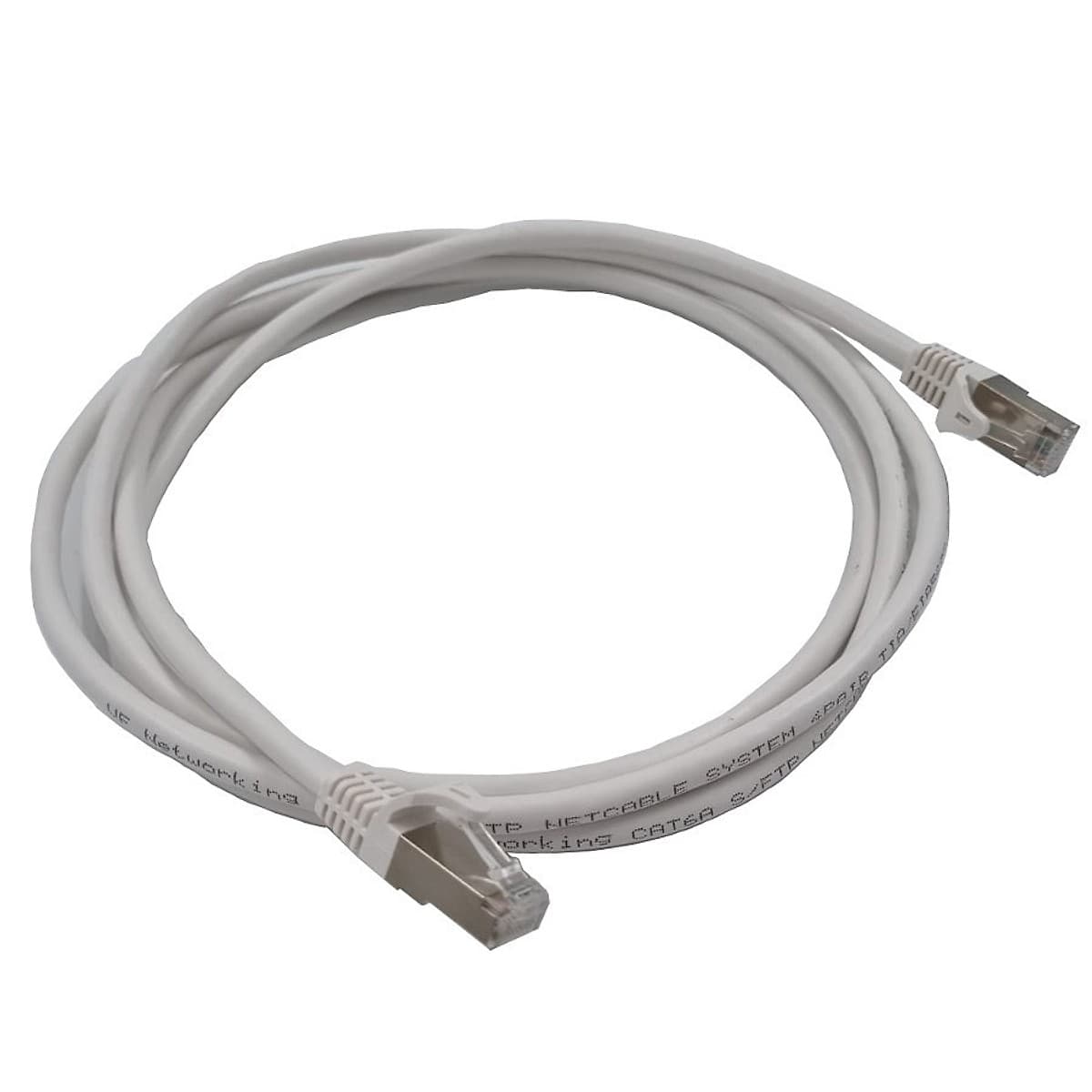 Vf-Cable Patchcord Cat6a S/Ftp 0.60 Mts Blanco