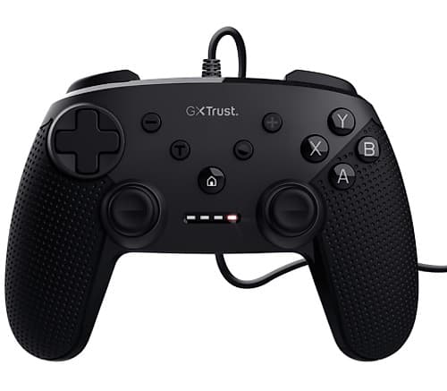 Trust 24789 Gamepad Gaming Gxt541 Muta Eco Cable P/Pc Black