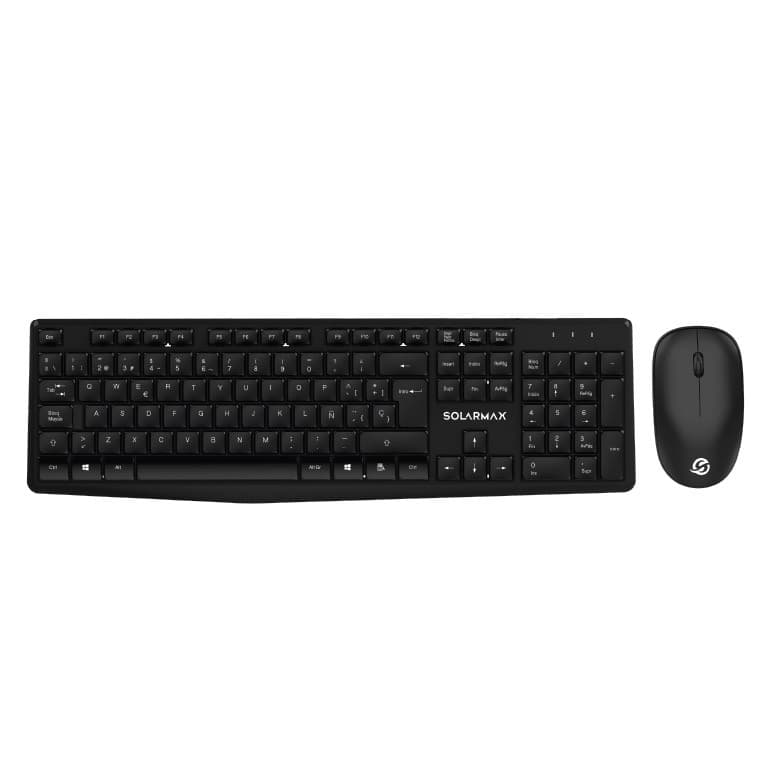 Combo Teclado+Mouse Inalambrico Slim Kbc2500b Solarmax