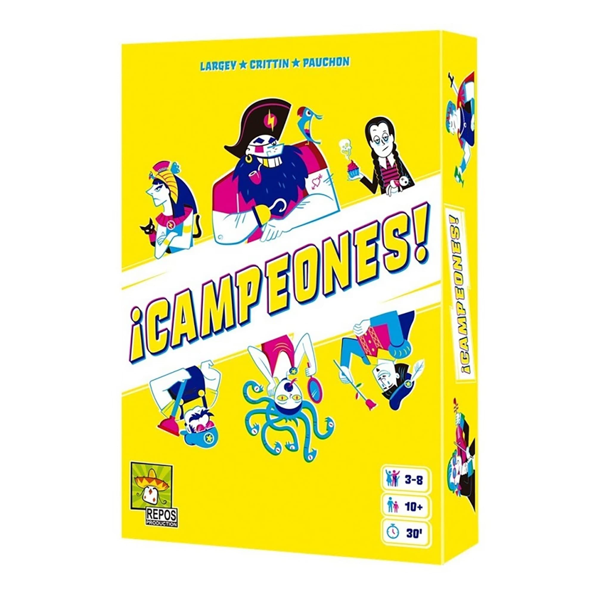 Juego De Mesa Asmodee Campeones +10