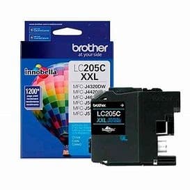 Cartucho De Tinta Brother Cyan Lc205c Para Inkjet Mfc4620dw