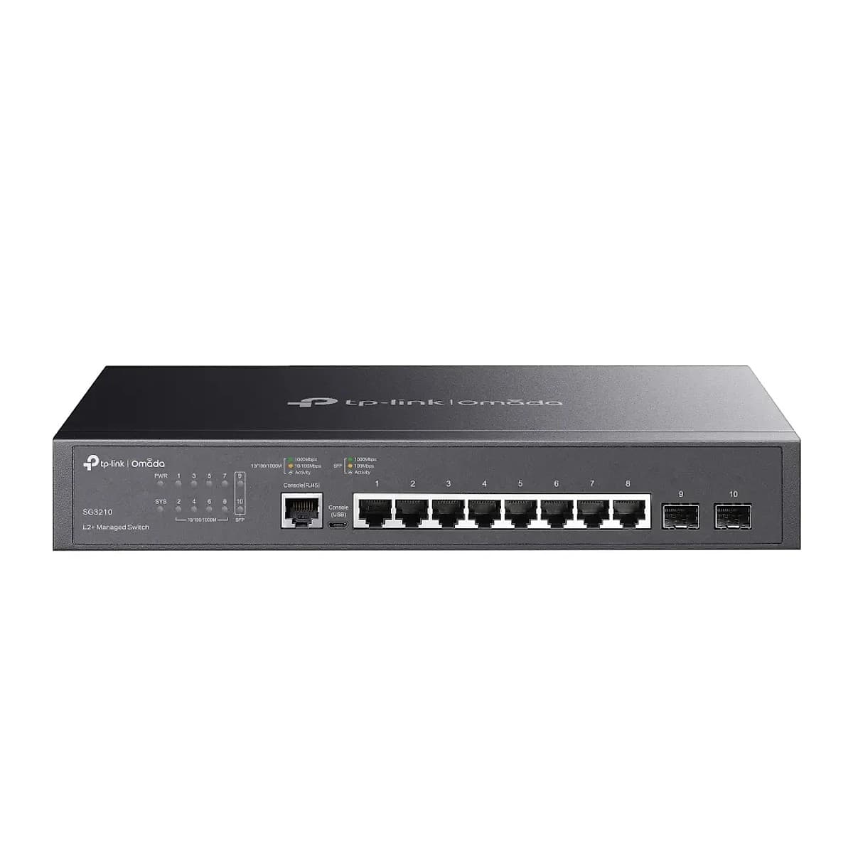 Switch Tp-Link Sg3210 8pt 2sfp Gbit