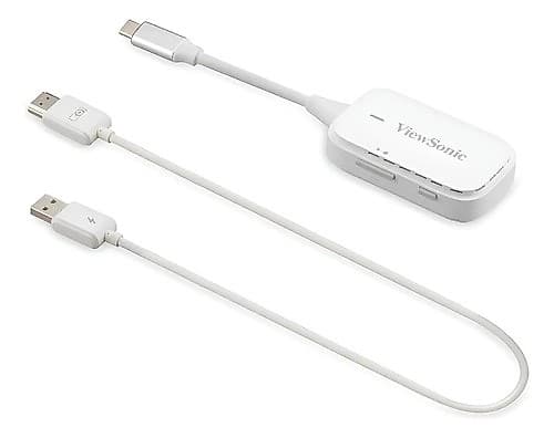 Viewsonic Pj-Wpd-700 Wireless Plug And Play Fhd 1080p Hasta 30m Kit De Proyeccion