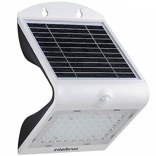 Solar Farol Led Pared Asi 500 Lm Dual Color Intelbras
