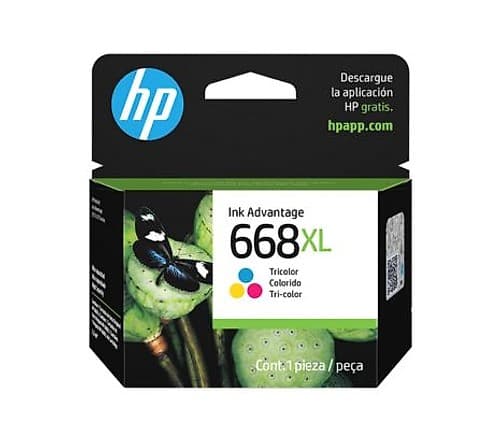 Hp 7fp38vl (668)Xl Tricolor 2975 200 Copias