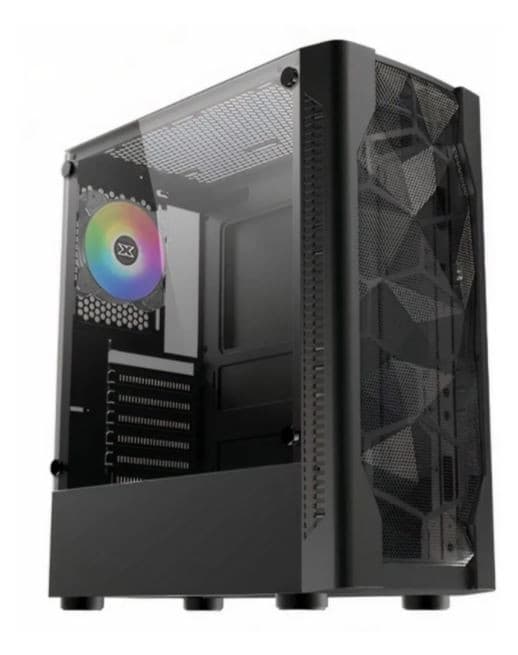 Gabinete Xigmatek Medusa Atx 1 Fan Rgb Con Fuente 450w 8p Pc