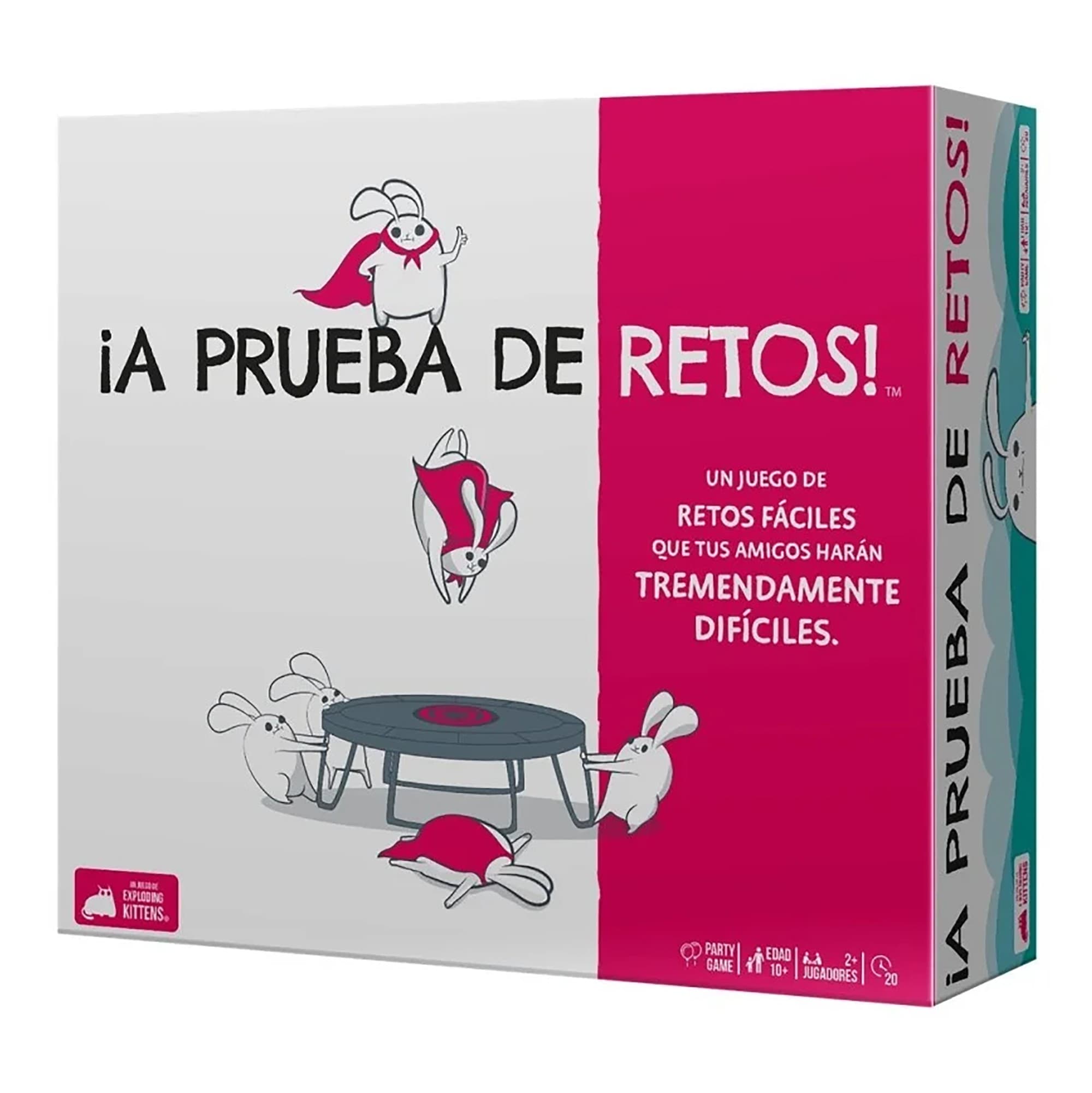 Juego De Mesa Exploding Kittens ¡A Prueba De Retos! +10