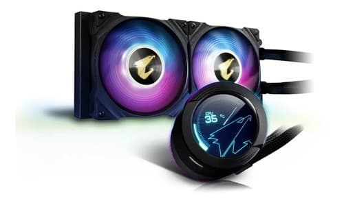 Aorus Waterforce X 240 - Liquid Cooling System Cpu Water Block - Lga1366 Socket / Lga2011 Socket / Lga2066 Socket / Lga2011-3 Socket / Lga1200 Socket / Socket Am4 / Socket Str4