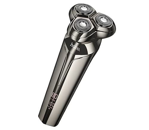 Hoco Hp39 Afeitadora Masculina De Tres Cuchillas Inalambricas Metal Gray