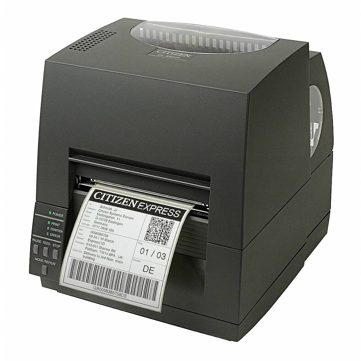 Impresora De Etiquetas Citizen Cl-S621 Ii - 4" - 150 Mm/S