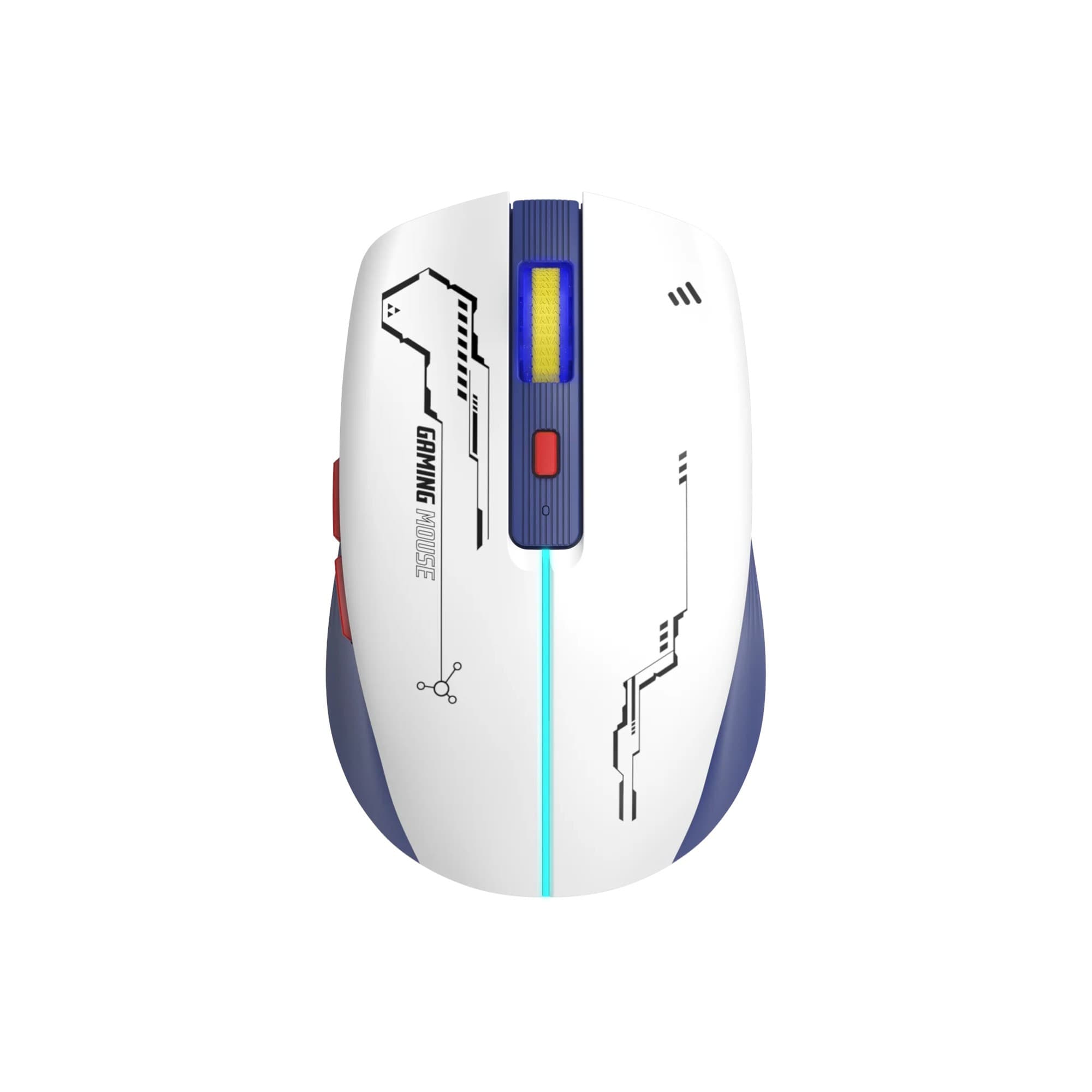 Mouse Gaming Inalámbrico Marvo M796w Óptico 3200dpi Rgb
