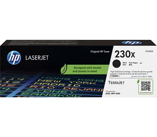Hp Toner W2300x 230x Black Lj4203/4303 7.500 Copias (B)