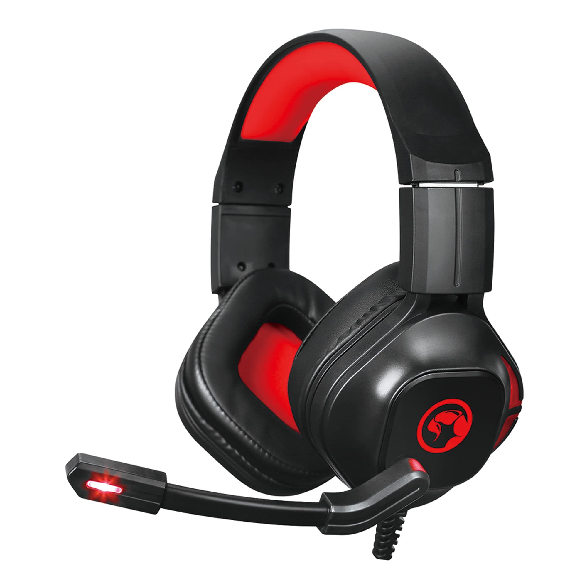 Auriculares Gaming Marvo 50mm Pc