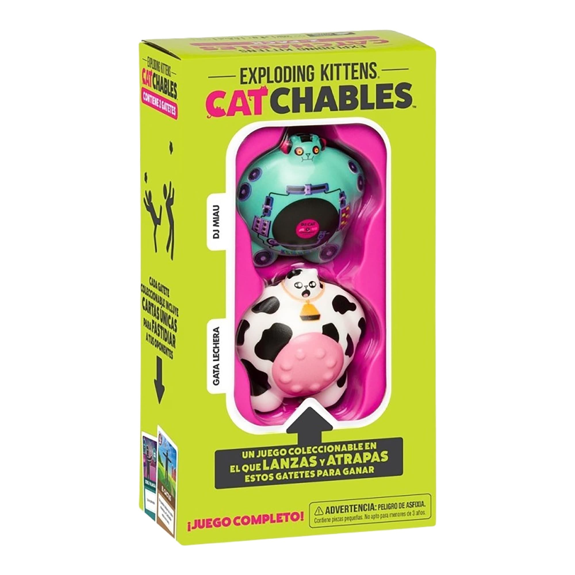 Juego De Mesa Asmodee Exploding Kittens: Catchables 2 Pack 4 +8