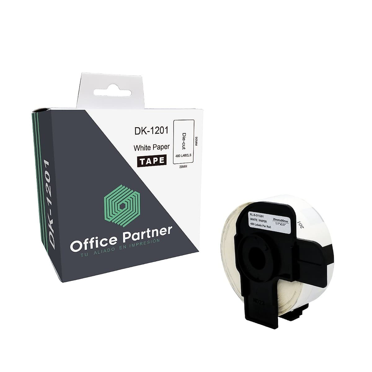 Etiquetas Office Partner Formato Dk-1201