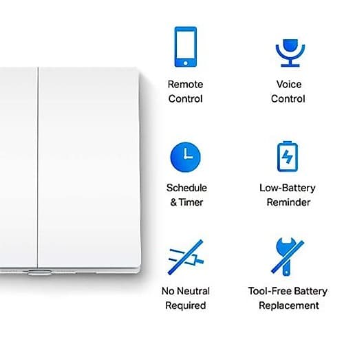 Interruptor Smart Tp-Link Tapo S220 2 G 1 Way V1.0