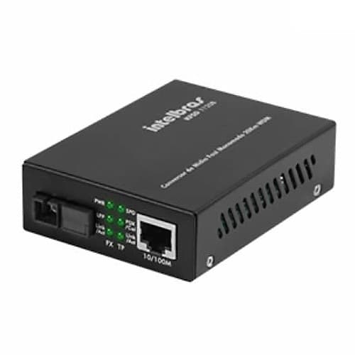 Fibra Conversor Media Fast Wdm Monomodo 20km Kfsd 1120 B Intelbras