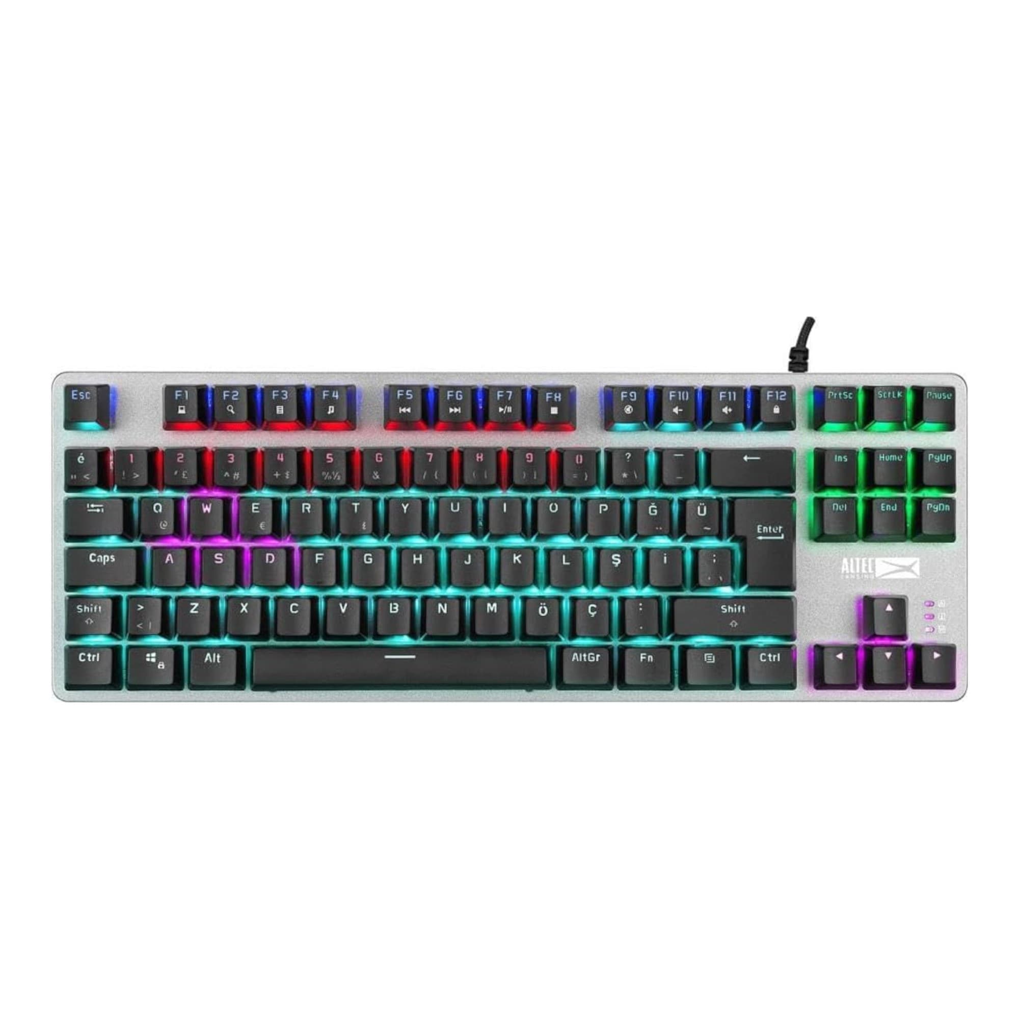 Teclado Gaming Español Usb Altec Algk8404 Mecánico Retroiluminado