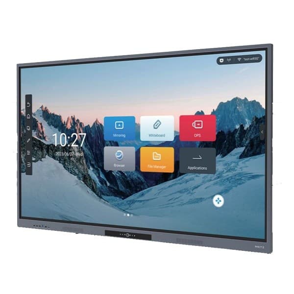 Pantalla Interactiva Metz H-Series 65" (65hd1) - 4k Uhd Android 11 Toque 20 Puntos Wi-Fi 6